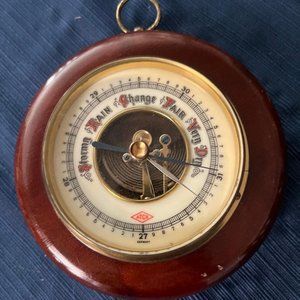 Vintage Atco Wall Hanging Barometer/Weather Gauge